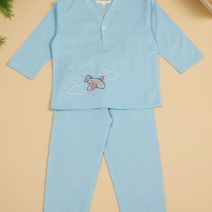 Blue Kurta Pyjama