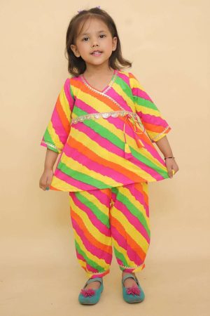 Colourful Stripes Co Ord Set