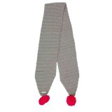 Grey Woollen Muffler for Kids