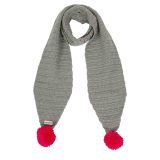 Grey Woollen Muffler for Kids