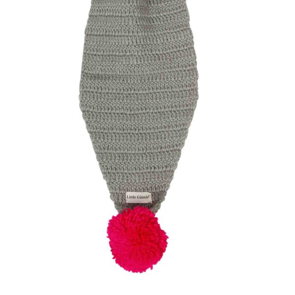 Grey Woollen Muffler for Kids