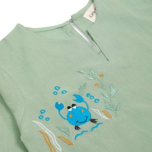 Green Baby Night Suit