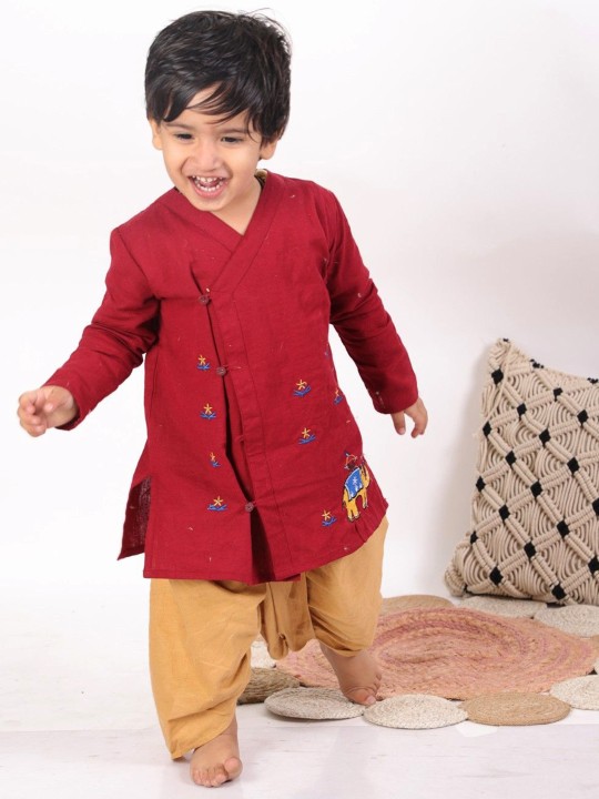 Angrakha Dhoti Kurta