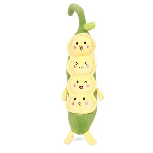 Yellow Green Pea Soft Toy