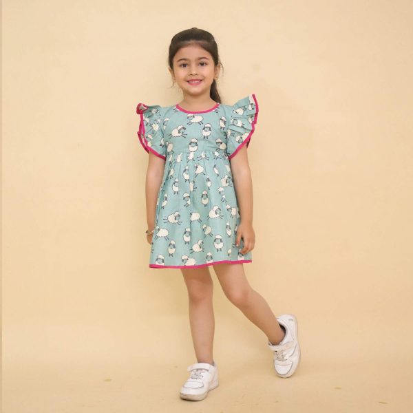 Blue Sheep Frock