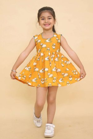 Mustard Sheep Frock