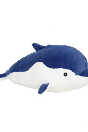 Dark Blue Dolphin Soft Toy