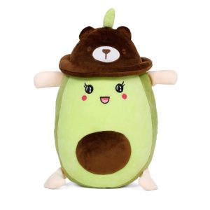 Brown Avocado Soft Toy