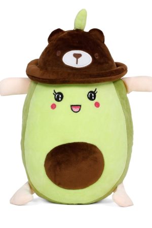 Brown Avocado Soft Toy