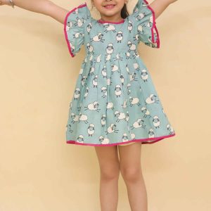 Blue Sheep Frock
