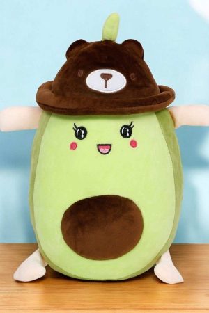 Brown Avocado Soft Toy