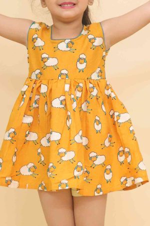 Mustard Sheep Frock