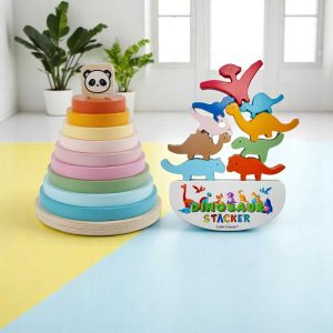 Circle Stacker and Dino Stacker