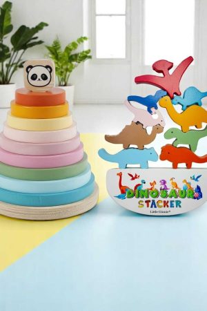 Circle Stacker and Dino Stacker
