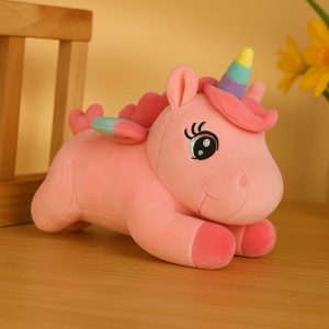 Pink Unicorn Soft Toy