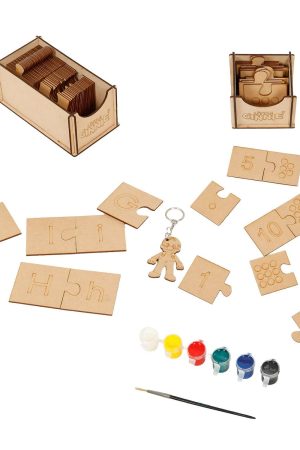 Alphabet and Number Matching Puzzle