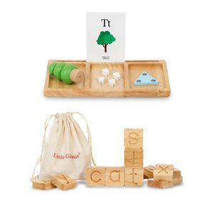 Letter Blocks with Read, Create & Write Tray