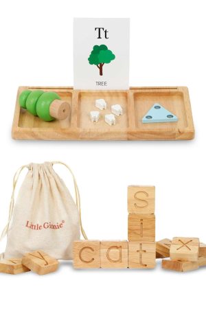 Letter Blocks with Read, Create & Write Tray