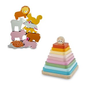 Square Stacker and Jungle Jenga