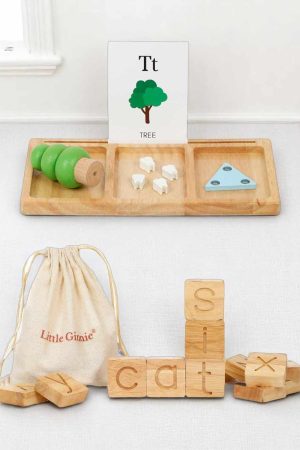 Letter Blocks with Read, Create & Write Tray