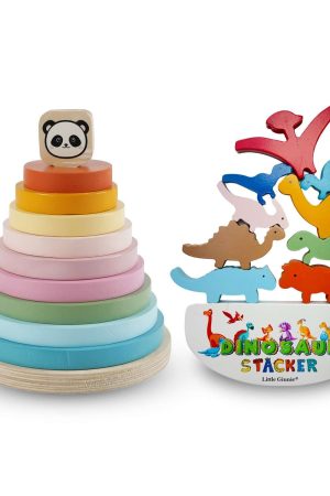 Circle Stacker and Dino Stacker