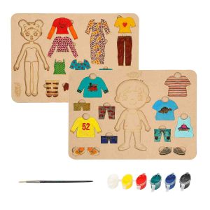 Dress Up Puzzle- Boy and Girl