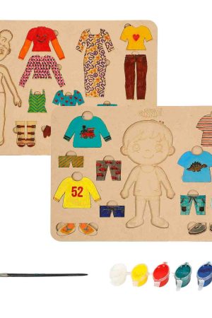 Dress Up Puzzle- Boy and Girl