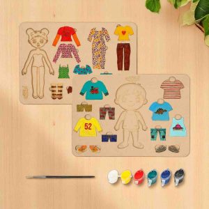 Dress Up Puzzle- Boy and Girl