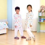 Animal Theme Print Kurta Pajama Night Suit