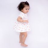 British Print Frock and Bloomer Set
