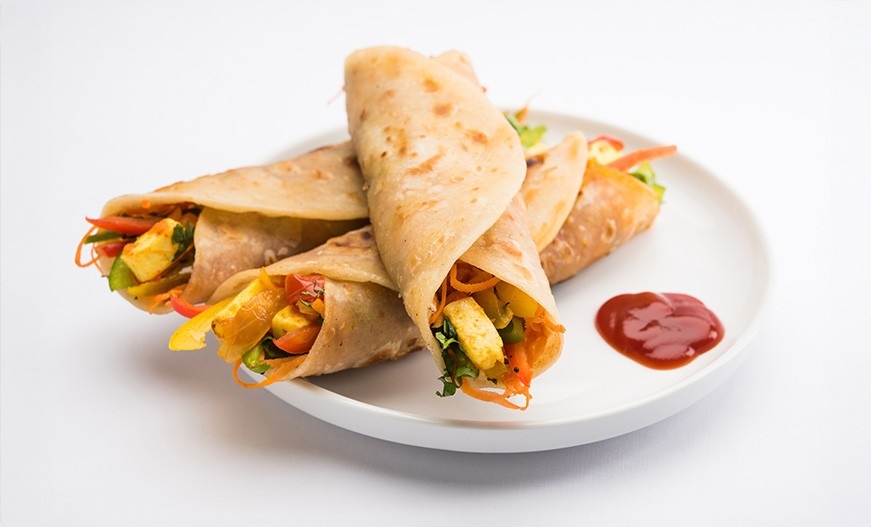 Paneer Kathi Roll