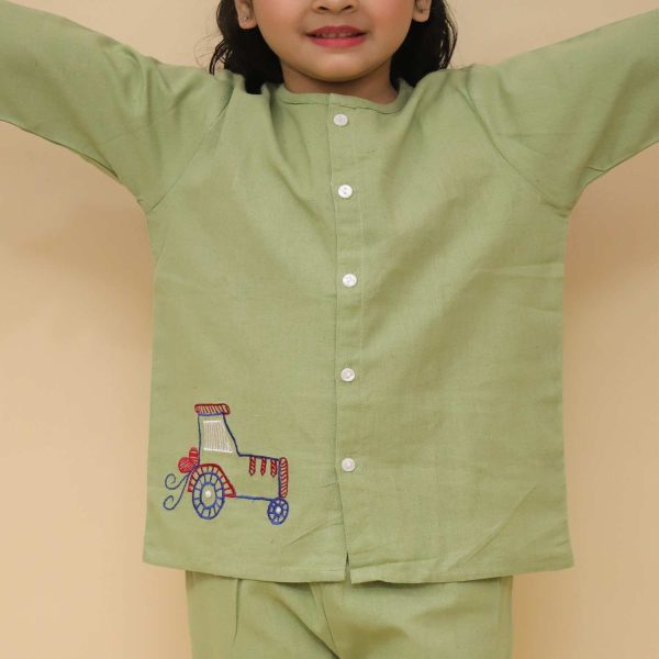 Green Kurta Pajama