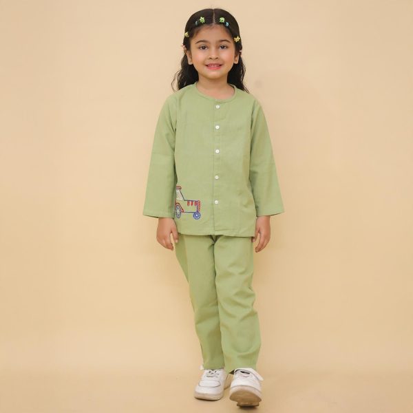 Green Kurta Pajama