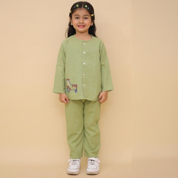 Green Kurta Pajama
