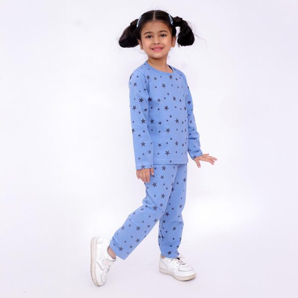 Grey Starry Night Suit