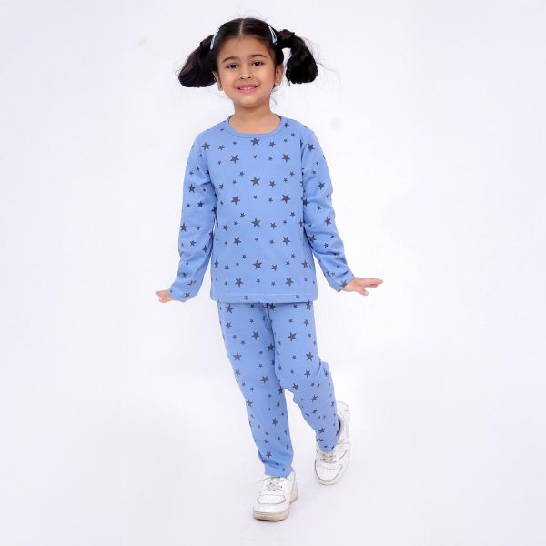 Grey Starry Night Suit