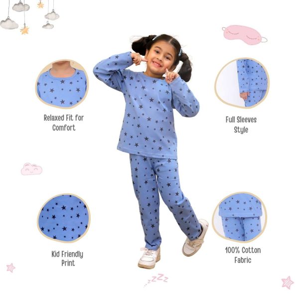 Grey Starry Night Suit