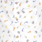 White Jungle Print Shirt