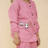 Pink Panda Kurta Pajama