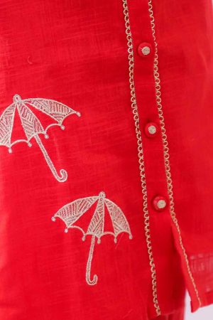 Red Umbrella Co Ord Set