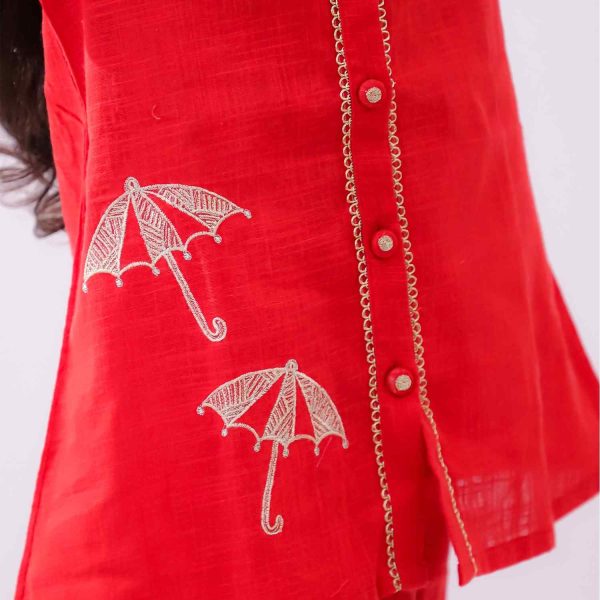 Red Umbrella Co Ord Set