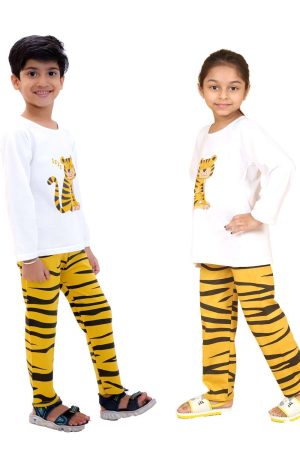 Tiger Printed Night Suit