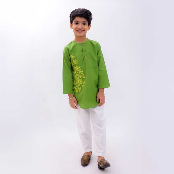 Green Kurta Pajama