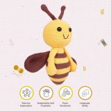 Honey Bee Crochet Toy
