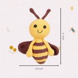Honey Bee Crochet Toy