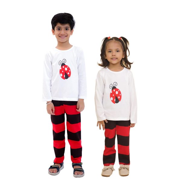 Lady Bug Printed Night Suit