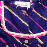 Blue Pink Lehriya Co Ord Set