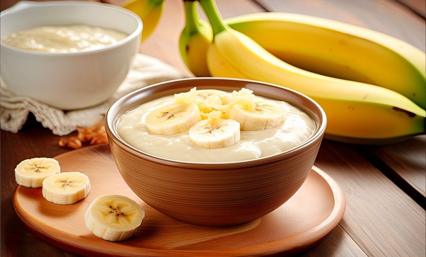 Banana Custard Cups