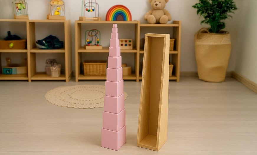 pink tower montessori