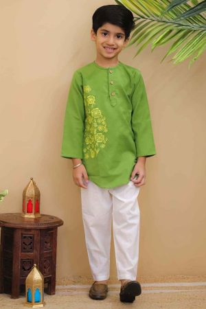 Green Kurta Pajama